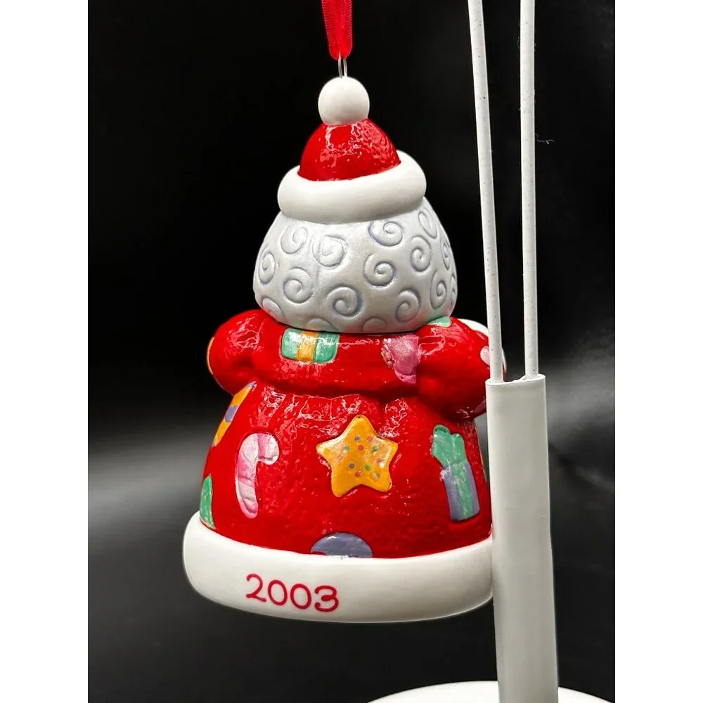 Hallmark 2003 Santa Claus Sweet‎ Tooth Treats Keepsake Ornament INCOMPLETE